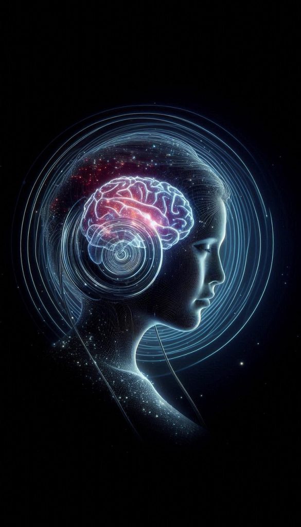 ai generated, listening, music, brain waves, brain, sound waves, sound-9014077.jpg